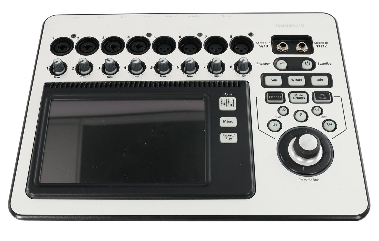 QSC Audio TouchMix 8 Compact Digital Live Mixer - Andertons Music Co.
